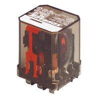 RM3327305E - Промежуточное реле RM, 3 C/O, Ie-10 A, Uc-230 В AC, Faston187, Schrack
