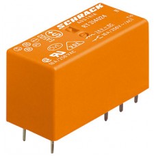 RT114012 - Промежуточное реле RT, 1 C/O, Ie-12 A, Uc-12 В DC, шаг 3,5 мм, Schrack