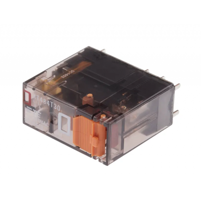 XT484T30 - Промежуточное реле XT, 2 C/O, Ie-8 A, Uc-230 В AC, шаг 5 мм, Schrack