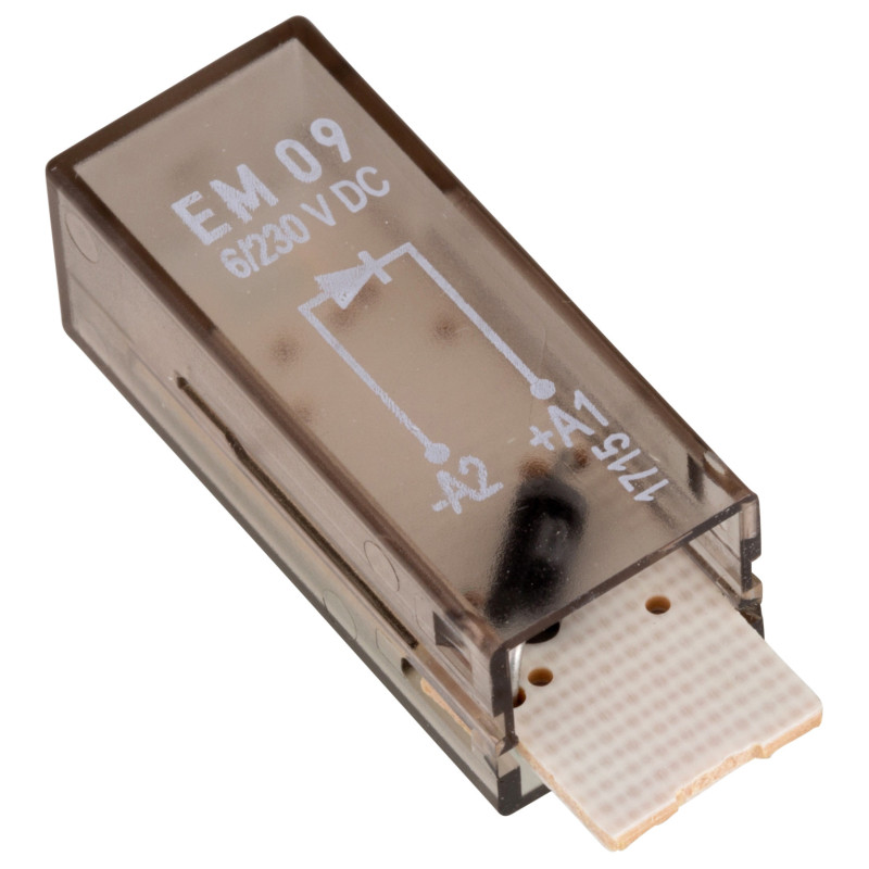 YMFDG230 - Модуль защитного диода, Uc-6…230 В DC, A1+, EM09, Schrack