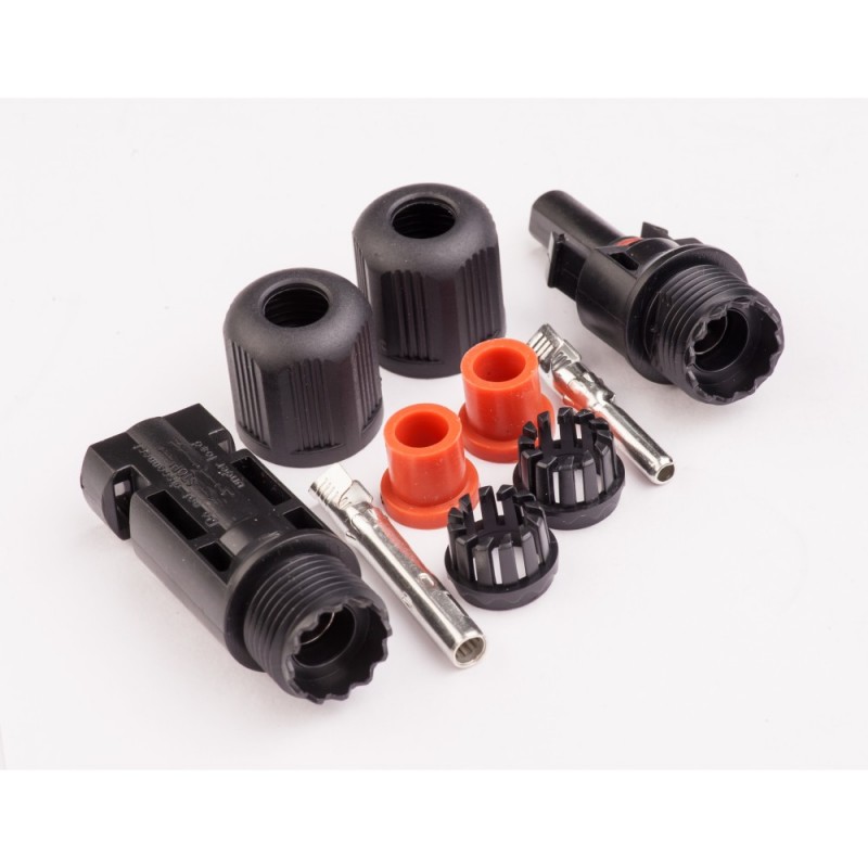 Коннектор MC4-W, 4 мм², 1000 В DC, In-30 А, IP67, TAKEL (507008)