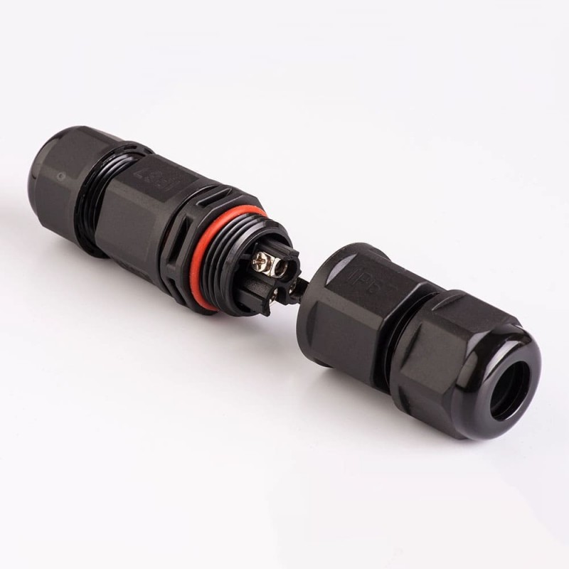 Коннектор влагозащищенный L20, на 3 pin, IP68, TAKEL (507011)