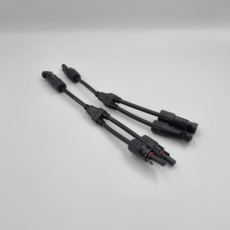 Коннектор MC4, разветвитель Y3, 6 мм², 1000 В DC, In-30 А, IP67, TAKEL (507024)