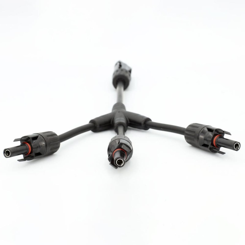 Коннектор MC4, разветвитель Y4, 6 мм², 1000 В DC, In-30 А, IP67, TAKEL (507026)