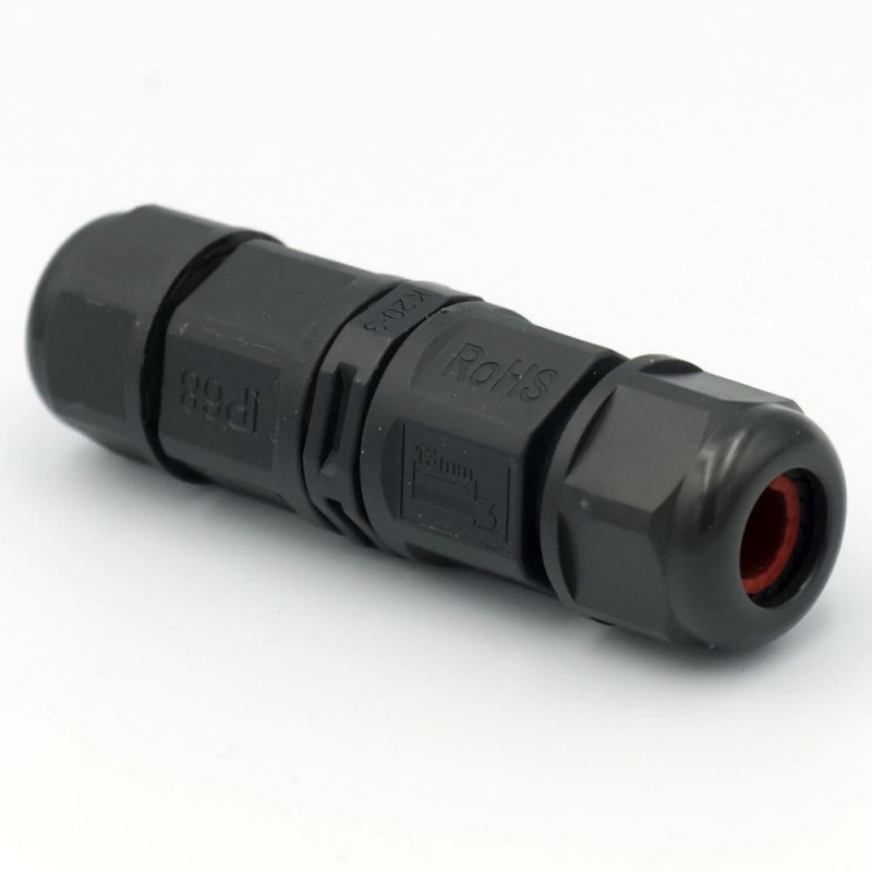 Коннектор влагозащищенный K20, на 3 pin, IP68, TAKEL (507039)