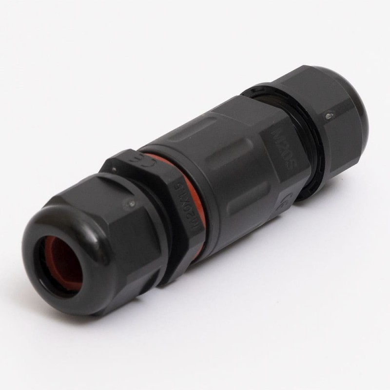 Коннектор влагозащищенный короткий M20S, на 3 pin, IP68, TAKEL (507151)