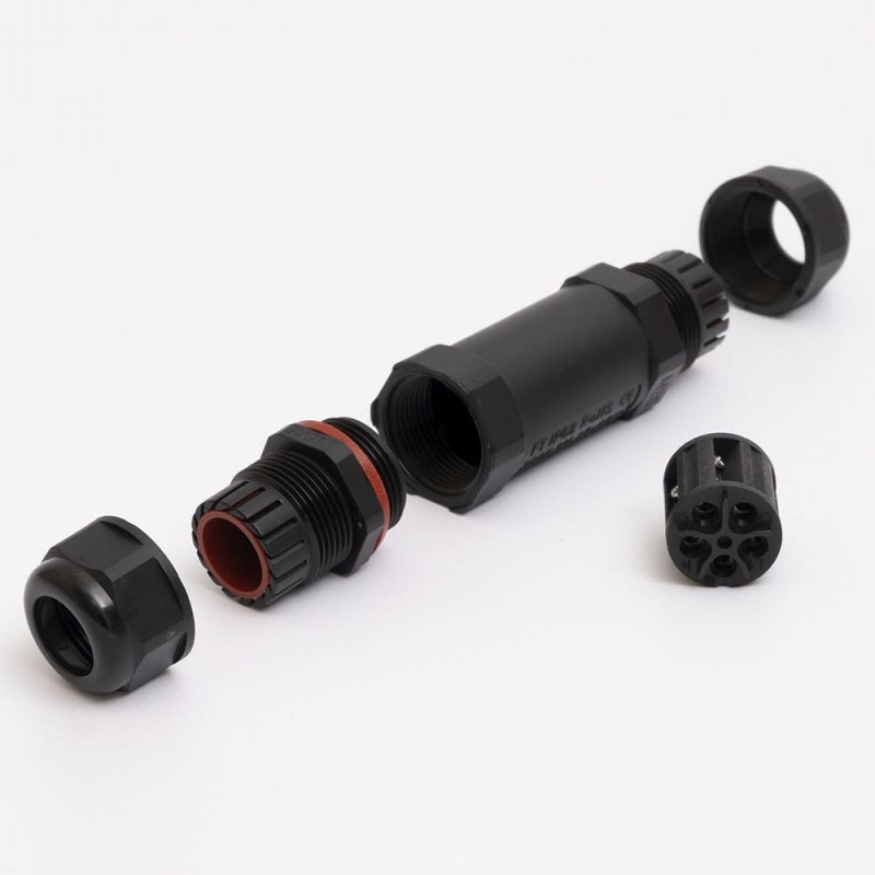 Коннектор влагозащищенный M25, на 5 pin, IP68, TAKEL (507166)