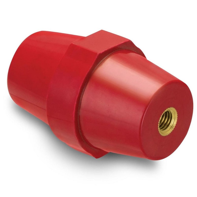 Изолятор бочкообразный SM-70 (высота 70 мм, без болтов, резьба М10) TAKEL (501067/70)