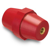 Изолятор бочкообразный SM-30 (высота 30 мм, без болтов, резьба М8) TAKEL (501061)