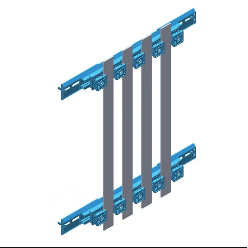 Регулируемый шинодержатель AFBS-B 600 для плоских шин, nVent Eriflex (504971)