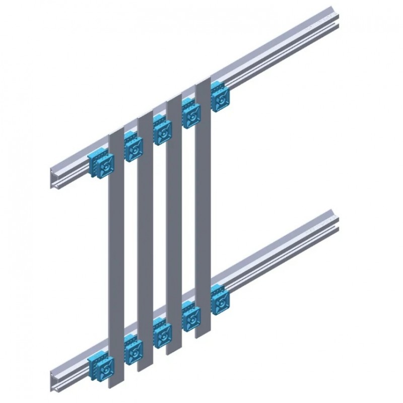 Шинодержатель SI ALP-B для установки на алюминиевый профиль, nVent Eriflex (504991)