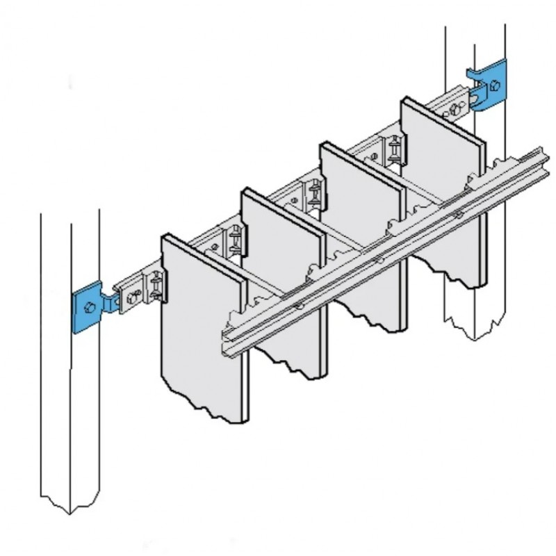 Скоба стальная CABS SV для крепления шинодержателя, nVent Eriflex (549470)