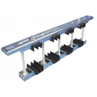 Шинодержатель компактный UBS 3/10 TN (3 фазы + нейтраль, для шин 10 мм), nVent Eriflex (551090)