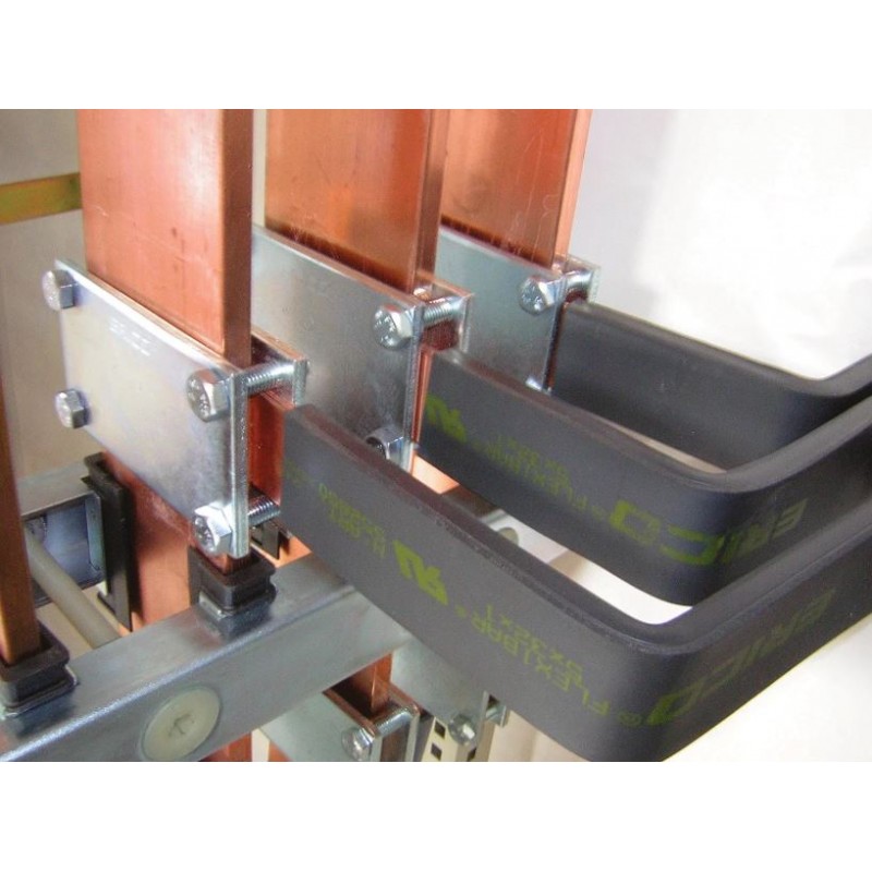 Шинный зажим FC 80х32 мм для соединения шин без сверления (M10), nVent Eriflex (553060)