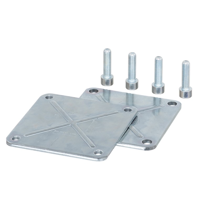 Шинный зажим ВС 63 из рифленой стали (зажимная способность 20 мм), nVent Eriflex (553230)