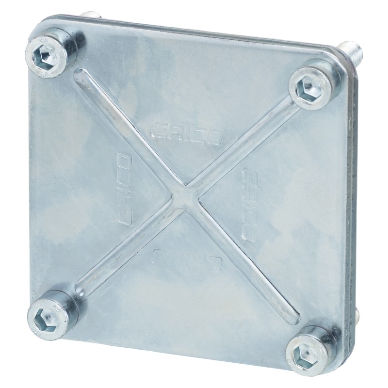 Шинный зажим ВС 63 из рифленой стали (зажимная способность 20 мм), nVent Eriflex (553230)