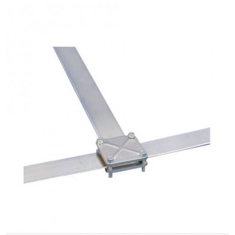 Шинный зажим ВС 63 из рифленой стали (зажимная способность 20 мм), nVent Eriflex (553230)