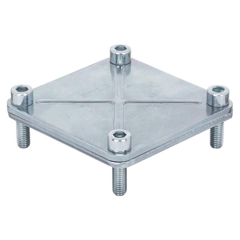 Шинный зажим ВС 63 из рифленой стали (зажимная способность 20 мм), nVent Eriflex (553230)