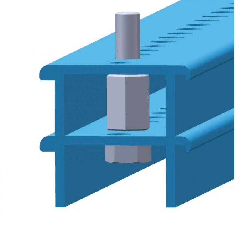 Набор элементов жесткости ABS для усиления алюминиевого профиля, nVent Eriflex (560950)