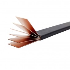 Шина гибкая медная в изоляции 3х9х0.8, L-2 м, 171A, Elexo (IFB 09-3)