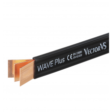 Гибкая медная шина в изоляции 3х80х1, L-2 м, 827 A, серия WAVE Plus, Vector (WPVS8031)