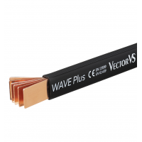 Шина гибкая медная в изоляции 6х63х1, L-2 м, 1215 A, серия WAVE Plus, Vector (WPVS6361)