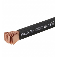 Шина гибкая медная в изоляции 9х32х1, L-2 м, 952 A, серия WAVE Plus, Vector (WPVS3291)