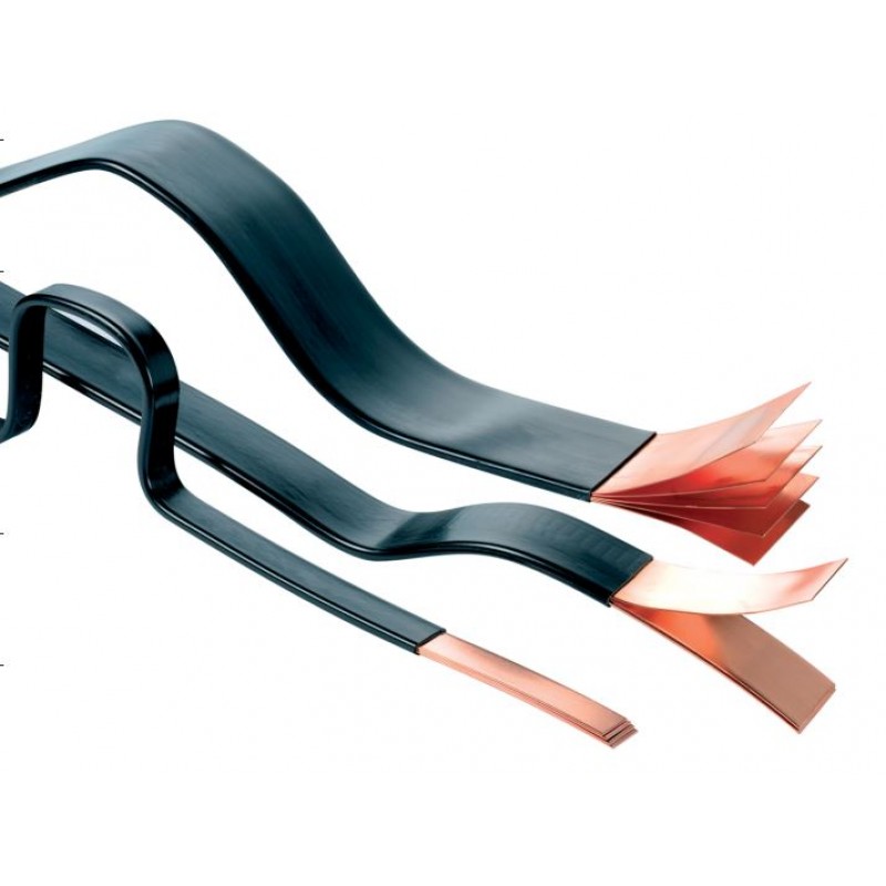 Шина гибкая медная в изоляции 20х3х1, L-2 м, 330 A, серия WAVE VS, Vector (WVS-2031)