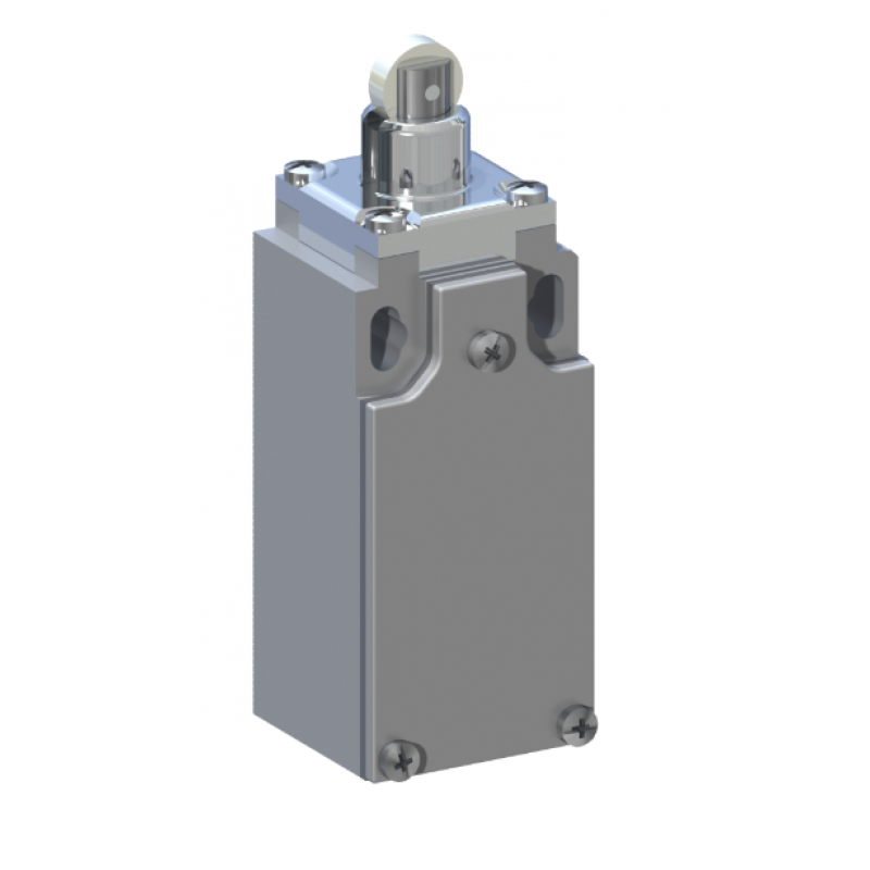 AM5F12W02 - Концевой выключатель с металлическим роликовым плунжером, 2NC (медленного действия), IP66, Comepi