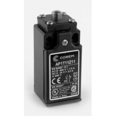 AP1T11Z11 - Концевой выключатель с металлическим плунжером, 1NO+1NC, IP65, Comepi
