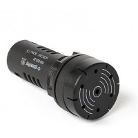 Звонок сигнальный, черная, 24 В AC/DC, серия PBO, Plastim (PB0-B22-24)