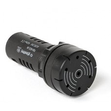 Звонок сигнальный, черная, 24 В AC/DC, серия PBO, Plastim (PB0-B22-24)