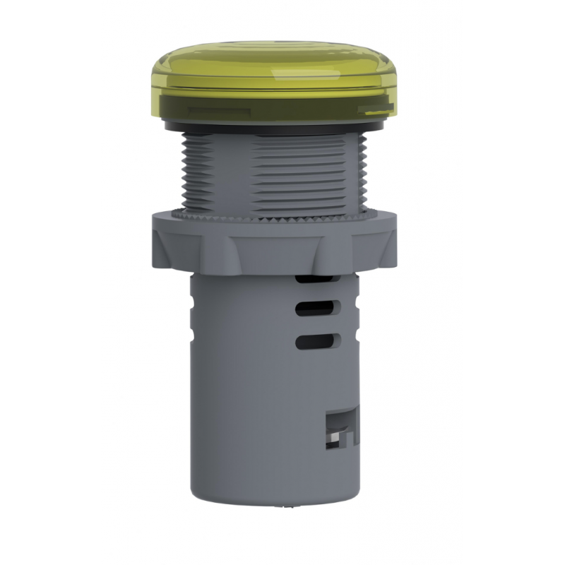 Светодиодный индикатор Ø22 мм, 24В AC/DC, желтый, серия XA2, Schneider Electric (XA2EVB8LC)