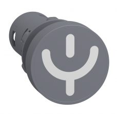 Индикатор автоматического выключателя Ø22 мм, 110В AC, красный, серия XA2, Schneider Electric (XA2EVF34BPC)