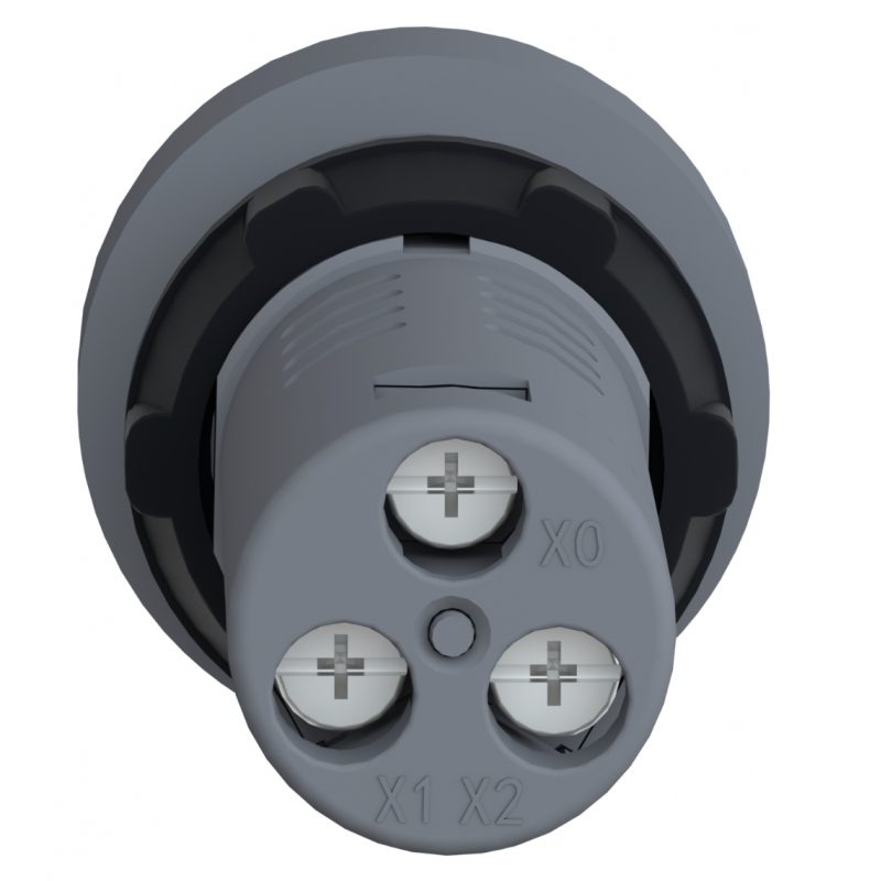 Индикатор автоматического выключателя Ø22 мм, 110В AC, красный, серия XA2, Schneider Electric (XA2EVF34BPC)