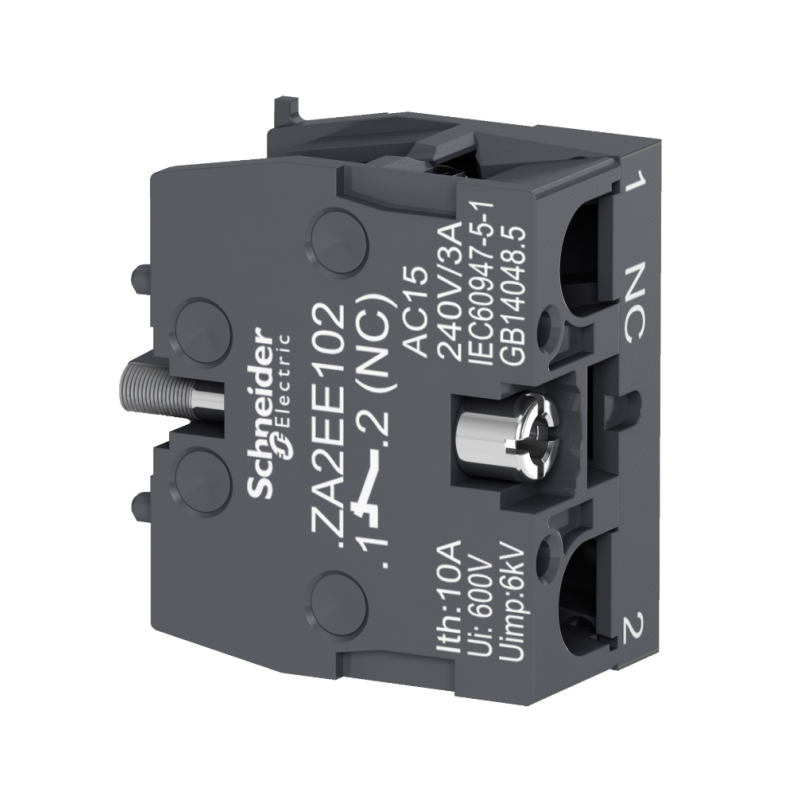 Контактный блок 1NC, серия XA2, Schneider Electric (ZA2EE102)