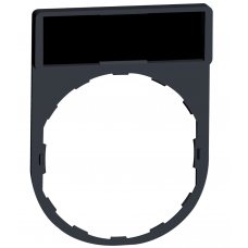 Держатели для надписей размером 30x40 мм, для надписи размером 8x27 мм (с вкладышем), Schneider Electric (ZBY2101)