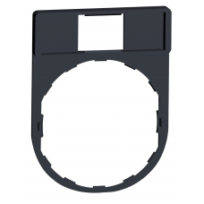 Держатели надписей размером 30x40 мм, для надписей размером 8x27 мм (без вкладыша), Schneider Electric (ZBZ32)