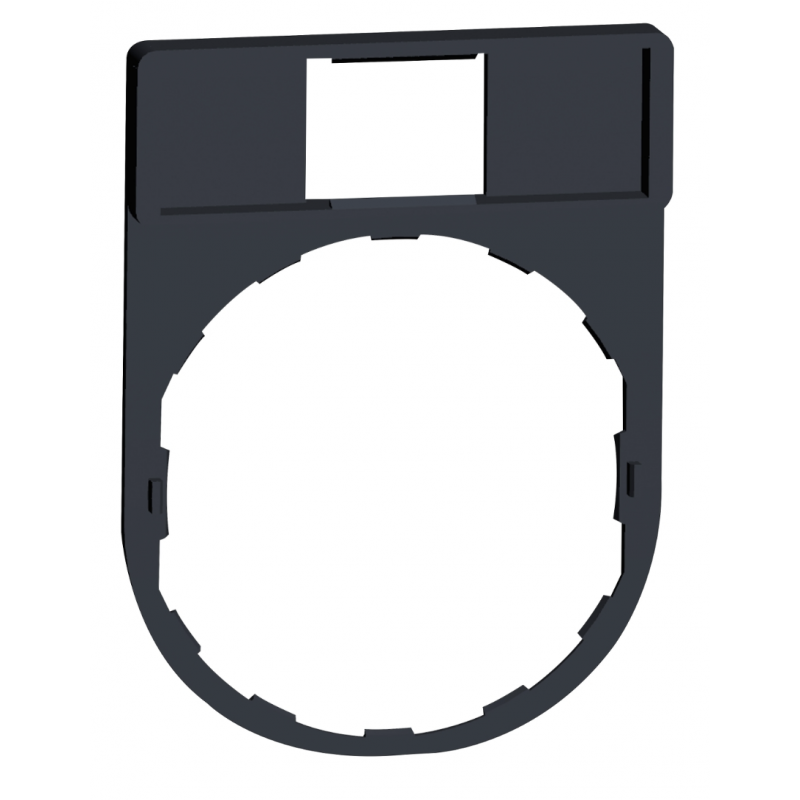 Держатели надписей размером 30x40 мм, для надписей размером 8x27 мм (без вкладыша), Schneider Electric (ZBZ32)