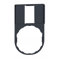 Держатели для надписей размером 30x50 мм, для надписи размером 18x27 мм (без вкладыша), Schneider Electric (ZBZ33)