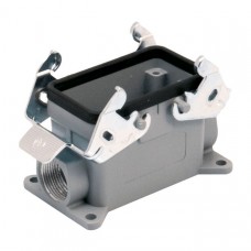 Корпус накладного гнезда HDC 10P+E, 16А, ввод сбоку, TP Electric (24-1016-60-06P16)