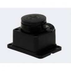 Накладная розетка SCHUKO 2P+E, 250В AC, 16А, IP44, черный, TP Electric (3101-306-0300)