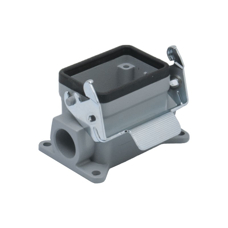 Корпус накладного гнезда HDC 6P+E, 16А, ввод сбоку, TP Electric (24-0616-66-06P16)