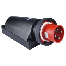 Силовая вилка накладная GT, 125А, 3P+E, 380–415В AC, IP67, TP Electric (3137-312-1699)