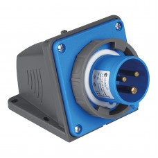 Силовая вилка накладная, 32А, 2P+E, 200–250В AC, IP67, TP Electric (3125-312-0900)