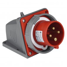 Силовая вилка накладная, 32А, 3P+E, 380–415В AC, IP67, TP Electric (3127-312-1600)