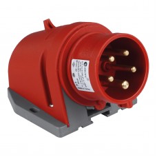 Силовая вилка накладная, 32А, 3P+N+E, 380–415В AC, IP44, TP Electric (3107-312-1600)