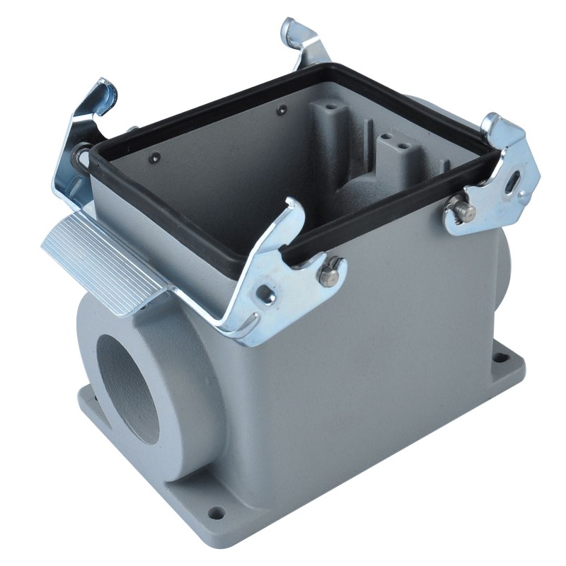 Корпус накладного гнезда HDC 32P+E, 16А, ввод с двух боков, TP Electric (24-3216-61-06P29)