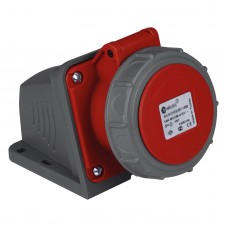 Силовая розетка накладная, 16А, 3P+N+E, 380–415В AC, IP67, TP Electric (3106-307-1600)