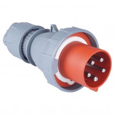 Силовая вилка кабельная, 125А, 3P+N+E, 380–415В AC, IP67, TP Electric (3138-301-1600)